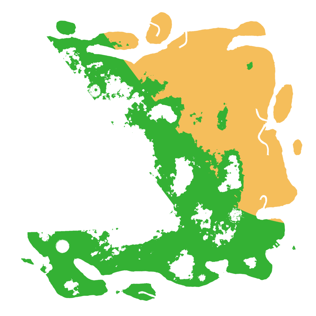 Biome Rust Map: Procedural Map, Size: 4250, Seed: 583838163