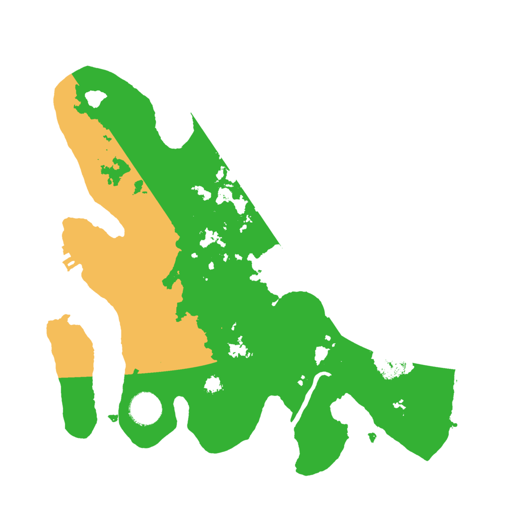 Biome Rust Map: Procedural Map, Size: 2800, Seed: 10756593