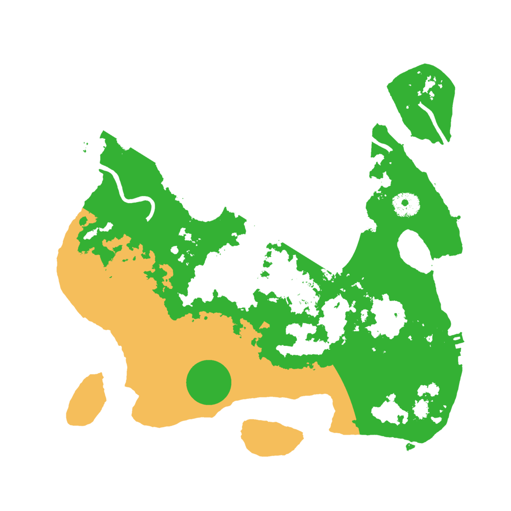 Biome Rust Map: Procedural Map, Size: 3000, Seed: 1755689903