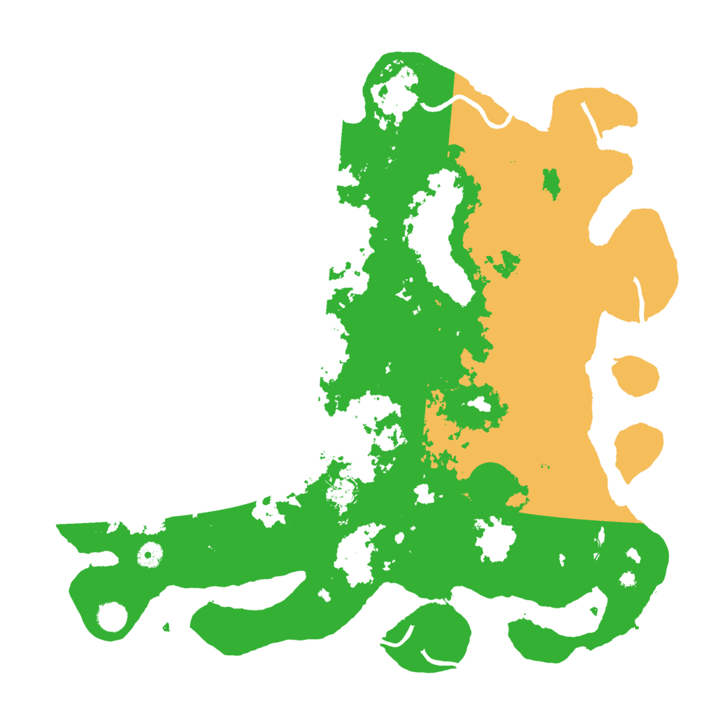 Biome Rust Map: Procedural Map, Size: 4250, Seed: 36047224