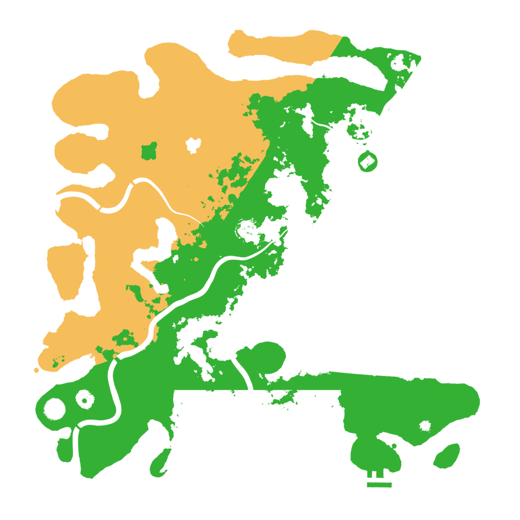 Biome Rust Map: Procedural Map, Size: 4250, Seed: 1813501296