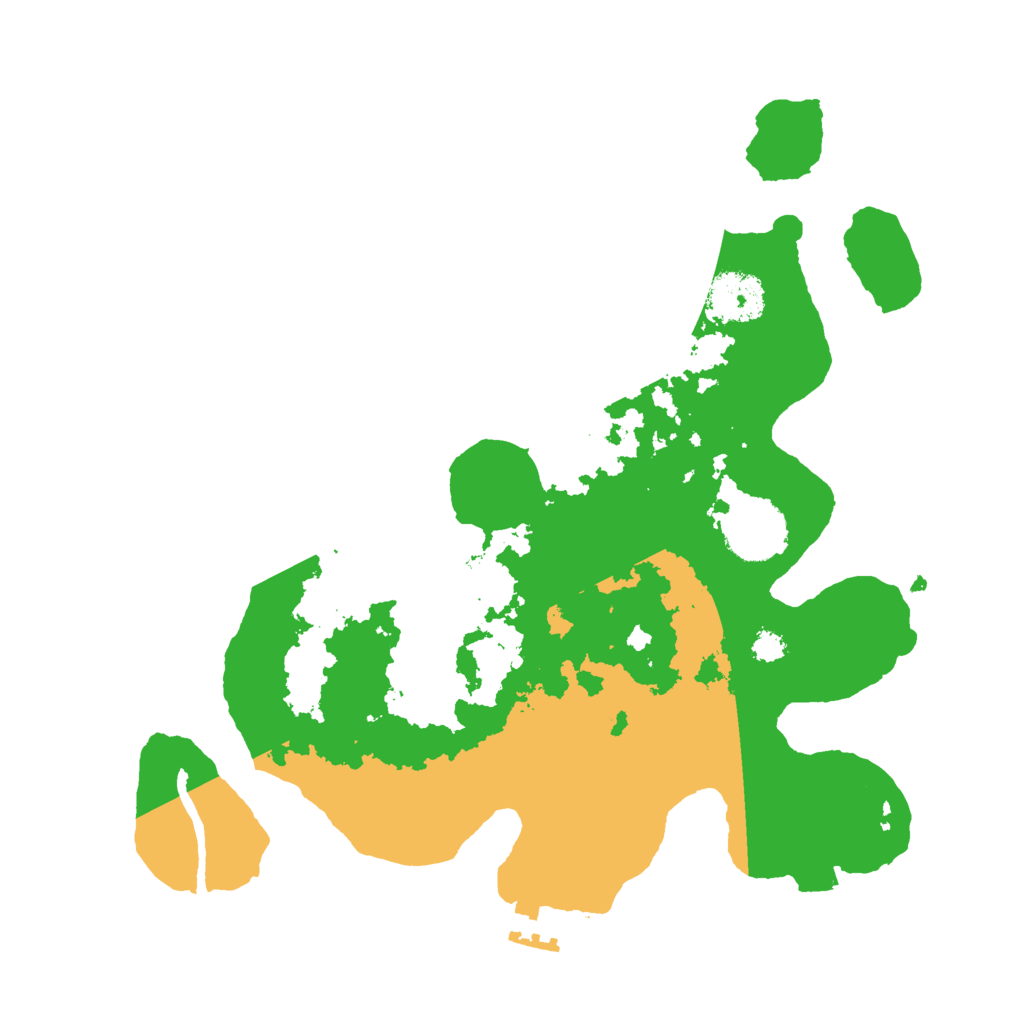 Biome Rust Map: Procedural Map, Size: 3000, Seed: 2111603239