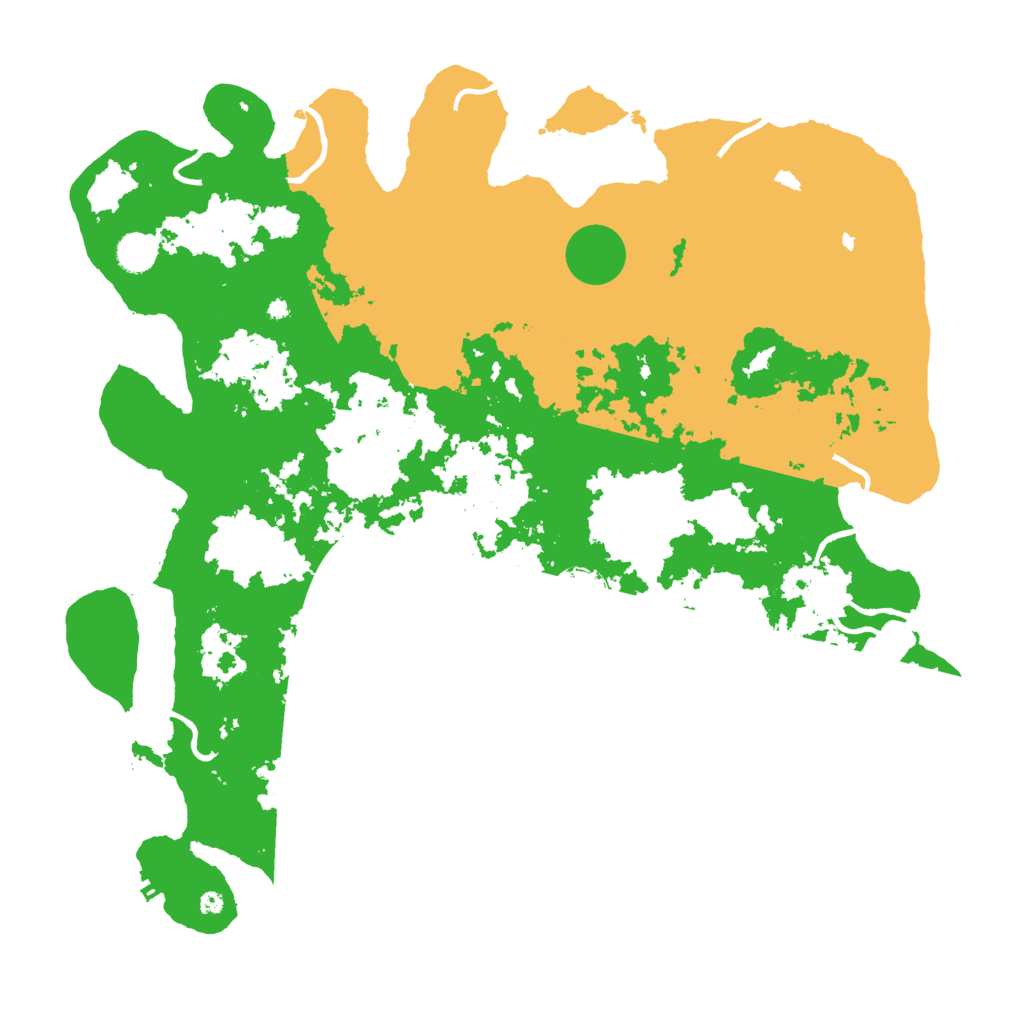 Biome Rust Map: Procedural Map, Size: 4500, Seed: 1218407123