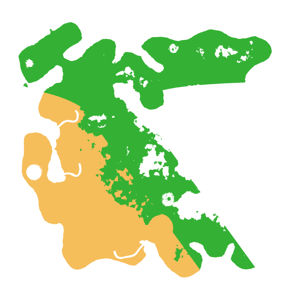Biome Rust Map: Procedural Map, Size: 3500, Seed: 1270430333