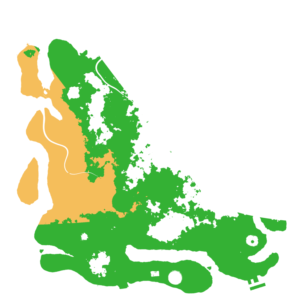 Biome Rust Map: Procedural Map, Size: 3900, Seed: 675412