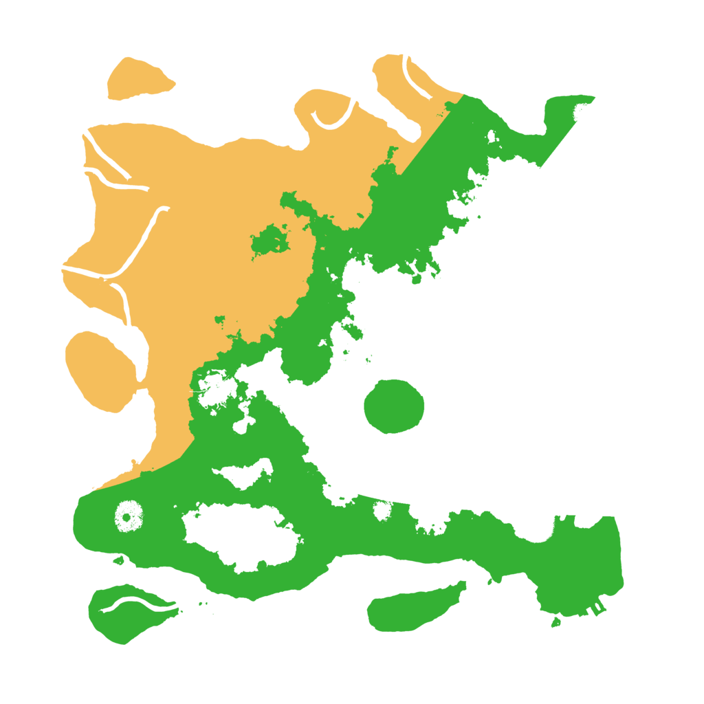 Biome Rust Map: Procedural Map, Size: 3500, Seed: 16050280