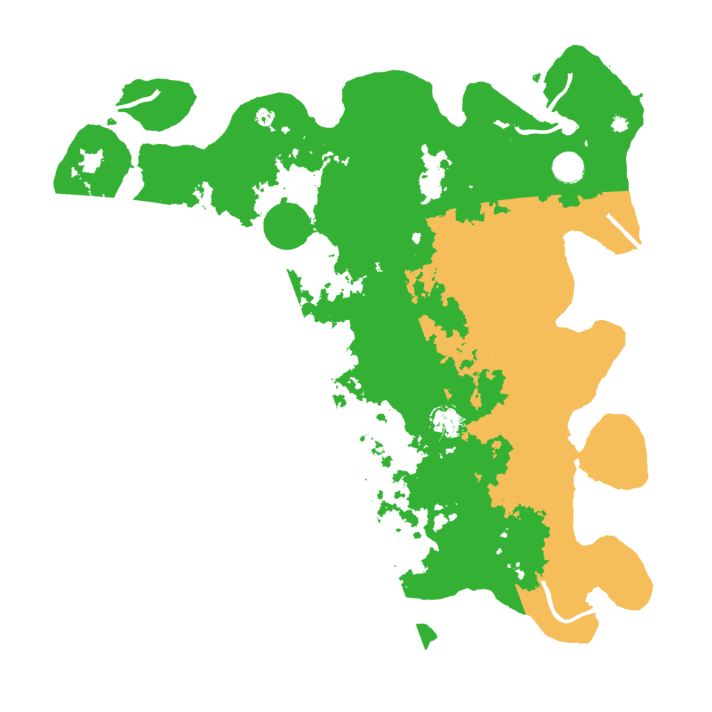 Biome Rust Map: Procedural Map, Size: 4000, Seed: 940002607