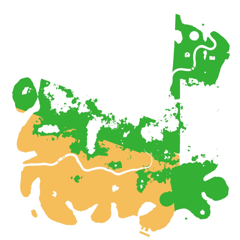 Biome Rust Map: Procedural Map, Size: 4500, Seed: 1550348261
