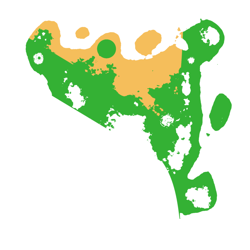 Biome Rust Map: Procedural Map, Size: 3500, Seed: 20221110