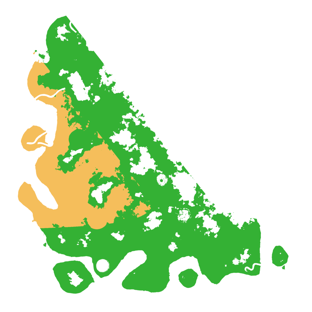 Biome Rust Map: Procedural Map, Size: 4250, Seed: 46089351