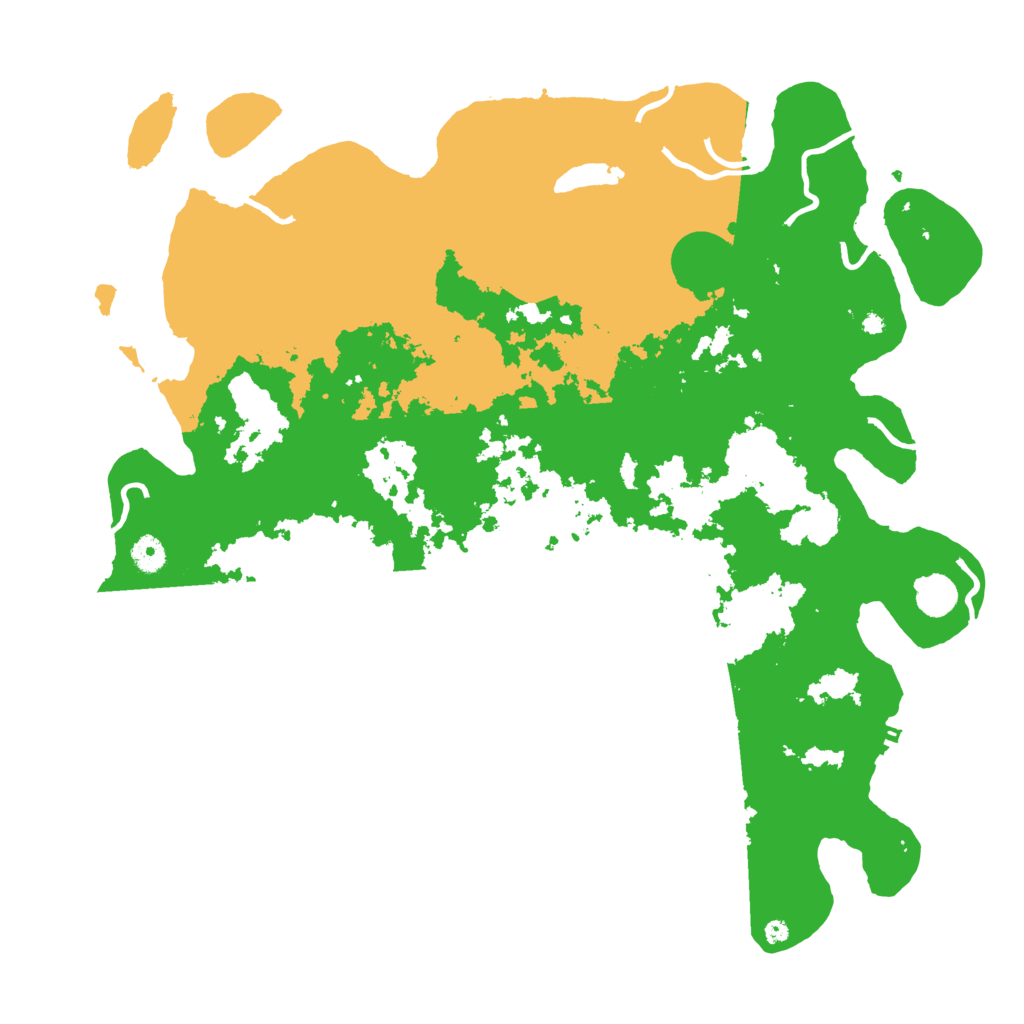Biome Rust Map: Procedural Map, Size: 4500, Seed: 1098950433