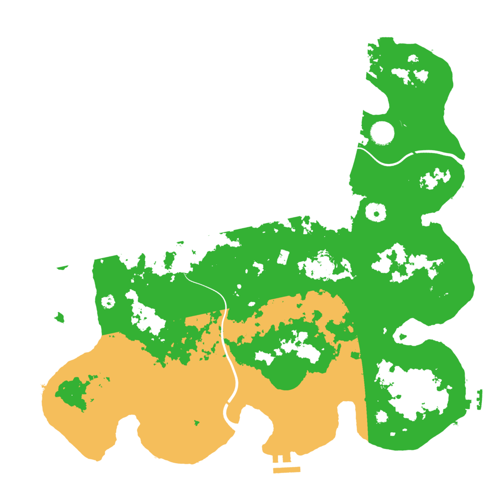 Biome Rust Map: Procedural Map, Size: 3750, Seed: 23922753