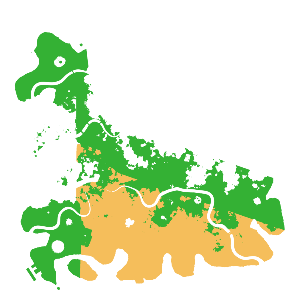 Biome Rust Map: Procedural Map, Size: 4250, Seed: 1995965524