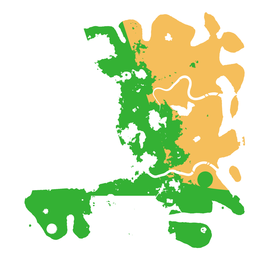 Biome Rust Map: Procedural Map, Size: 4500, Seed: 16772