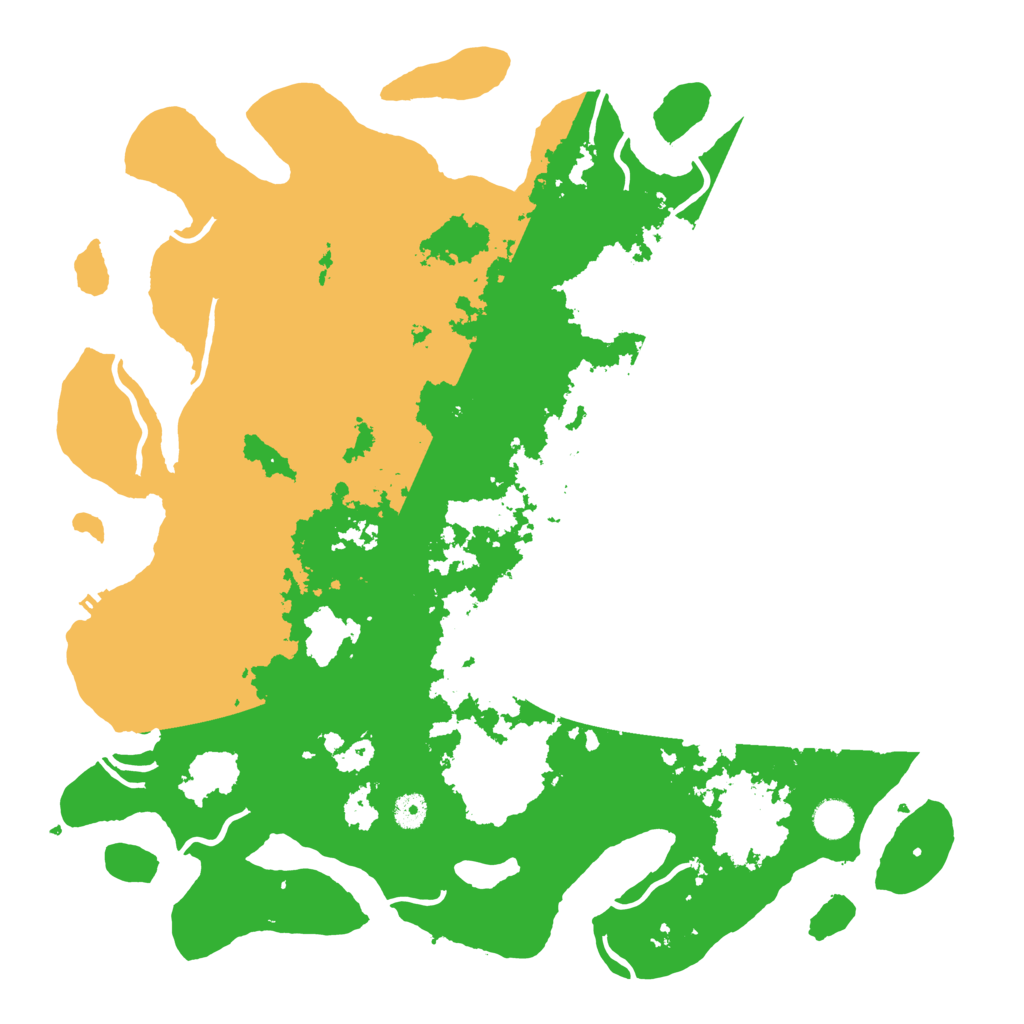 Biome Rust Map: Procedural Map, Size: 4500, Seed: 166660890