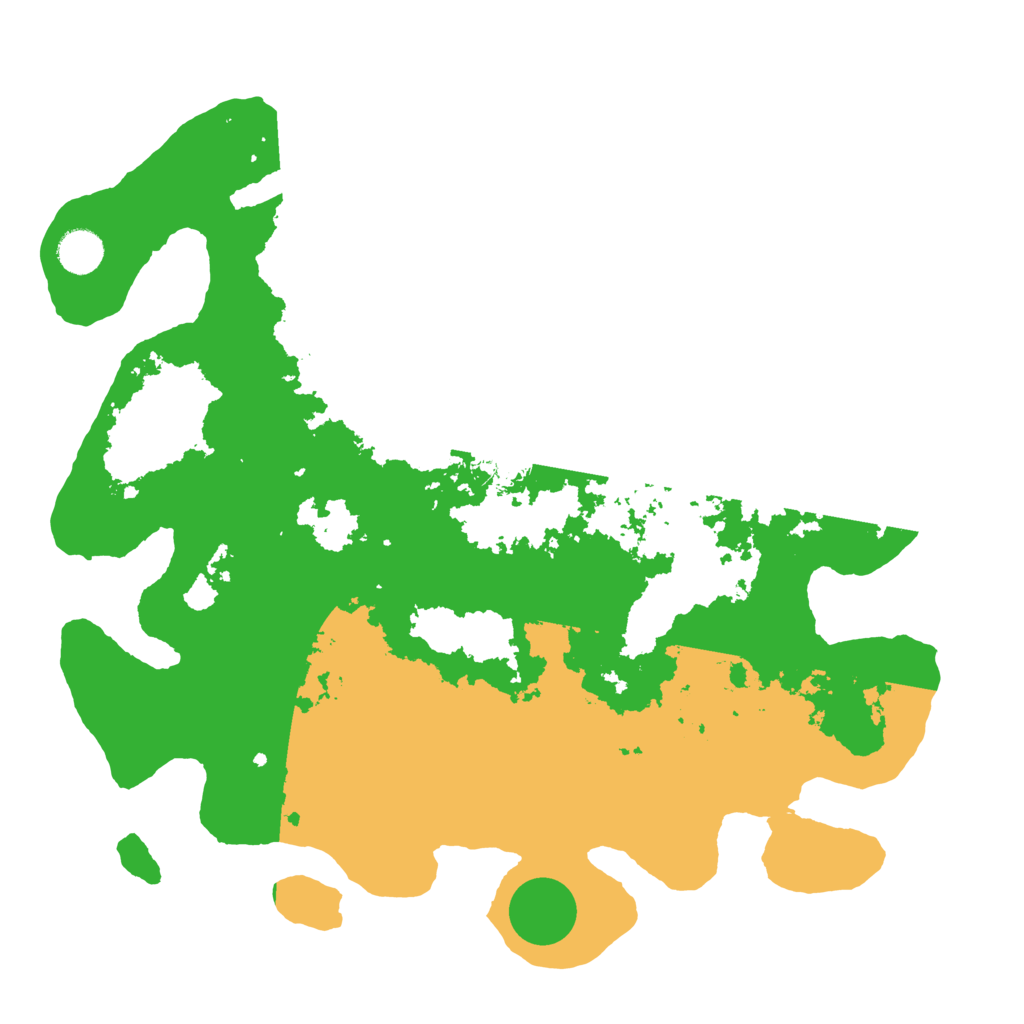 Biome Rust Map: Barren, Size: 4000, Seed: 1372001145