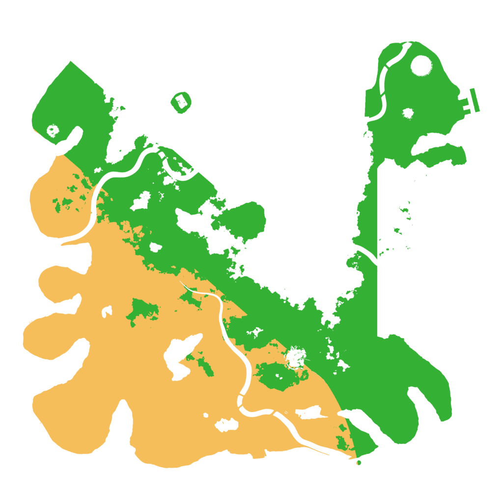 Biome Rust Map: Procedural Map, Size: 4250, Seed: 778974848