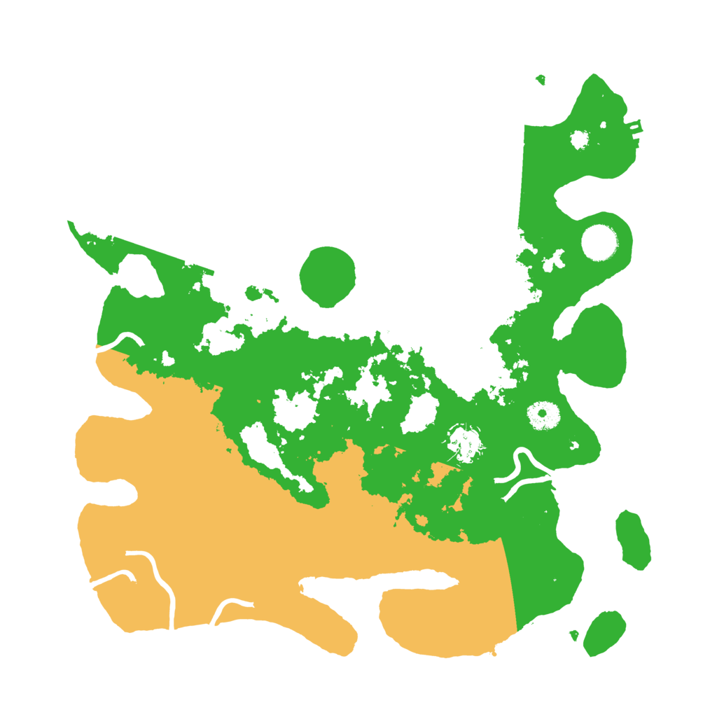 Biome Rust Map: Procedural Map, Size: 3500, Seed: 1899821746