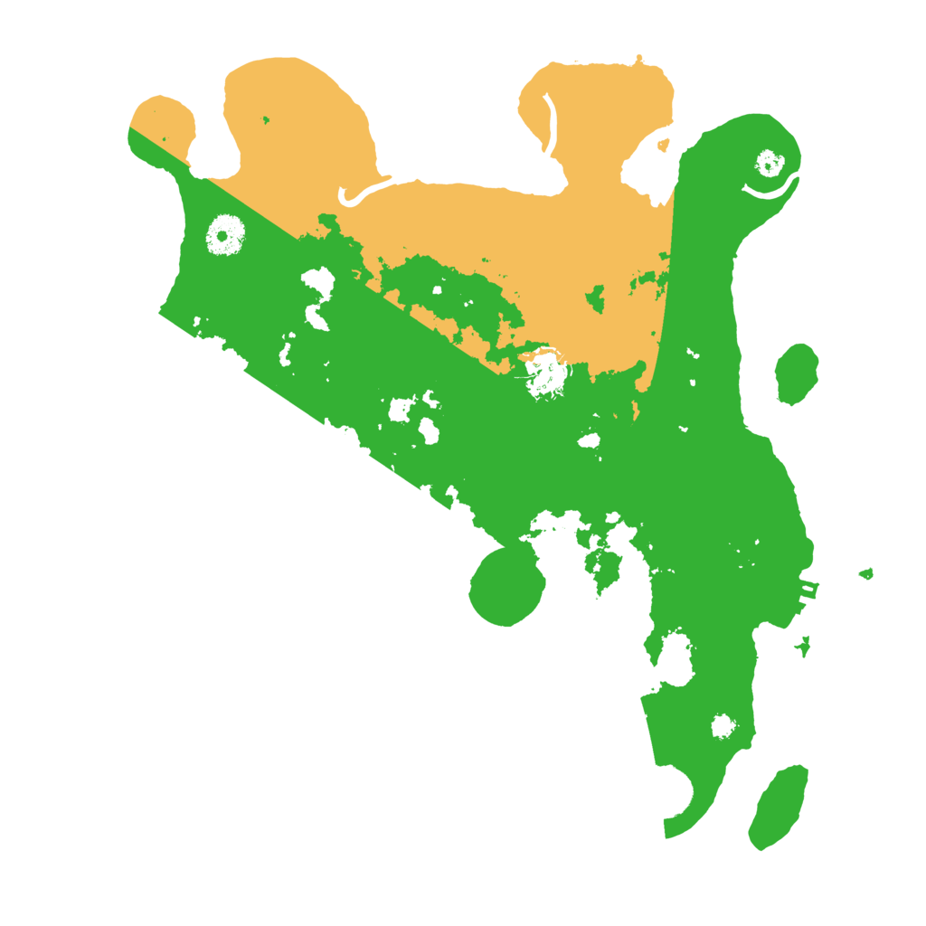 Biome Rust Map: Procedural Map, Size: 3500, Seed: 876820639