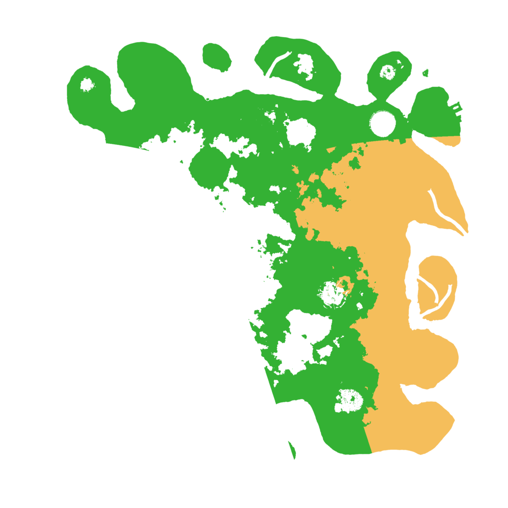 Biome Rust Map: Procedural Map, Size: 3500, Seed: 1271726907