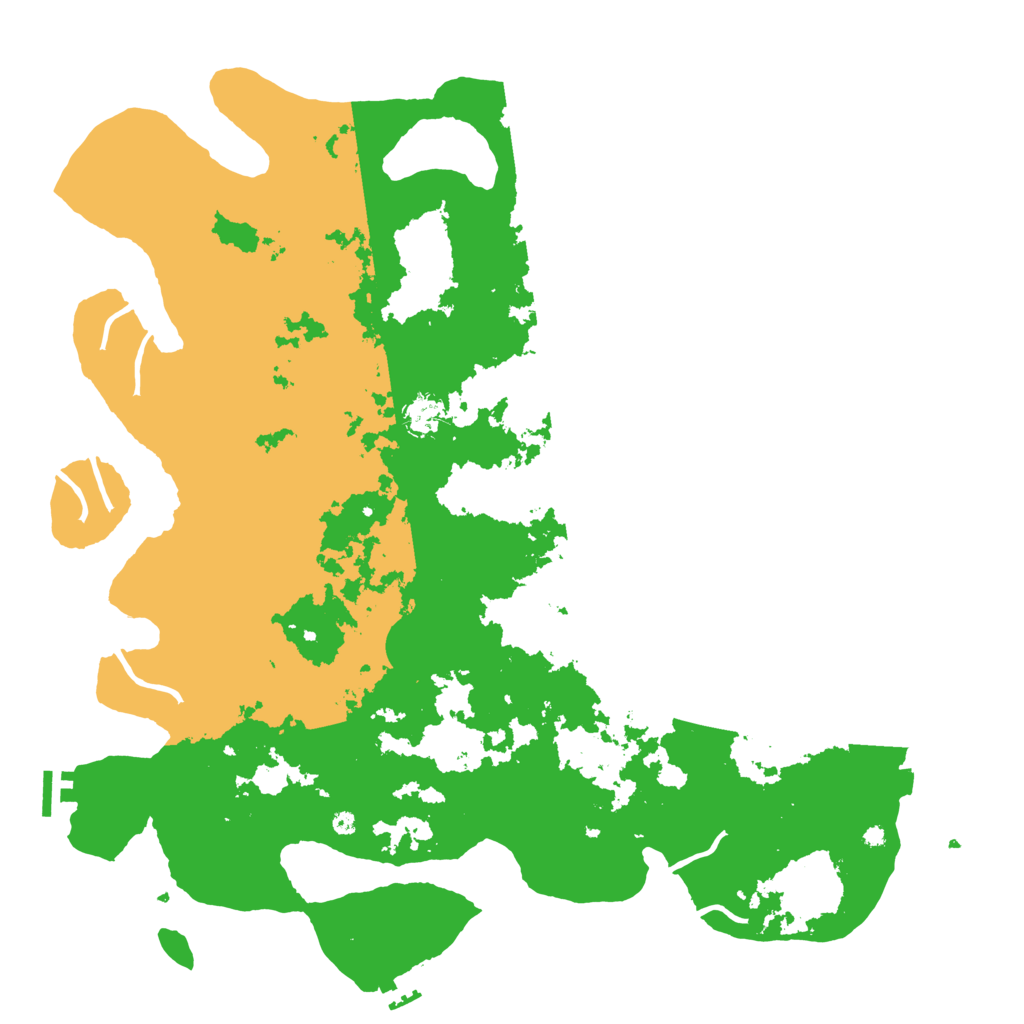 Biome Rust Map: Procedural Map, Size: 4500, Seed: 321337