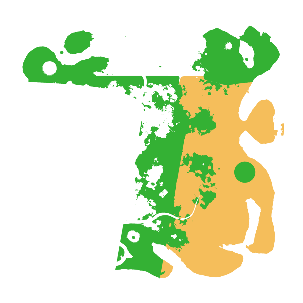 Biome Rust Map: Procedural Map, Size: 3800, Seed: 14578949