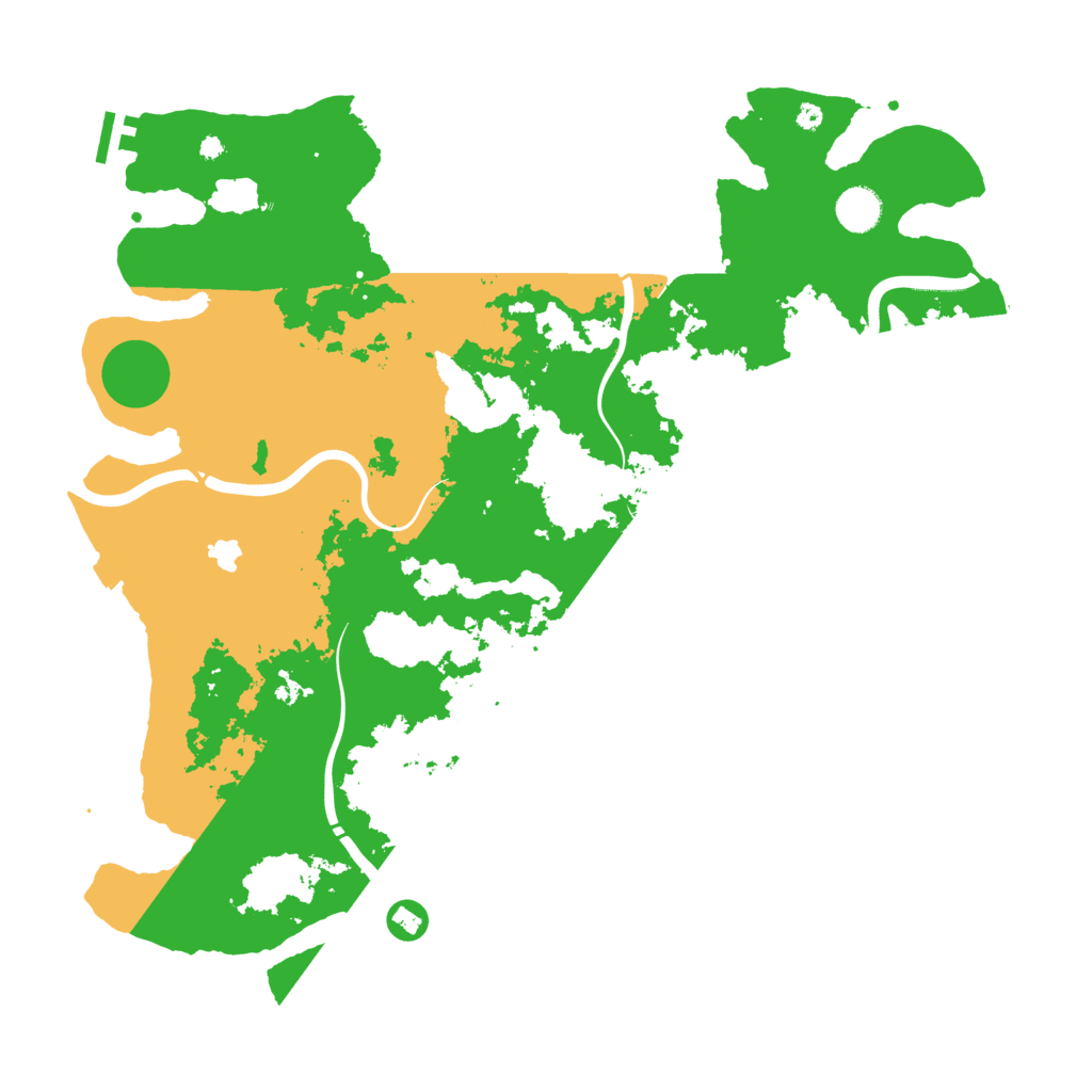Biome Rust Map: Procedural Map, Size: 4250, Seed: 804460792