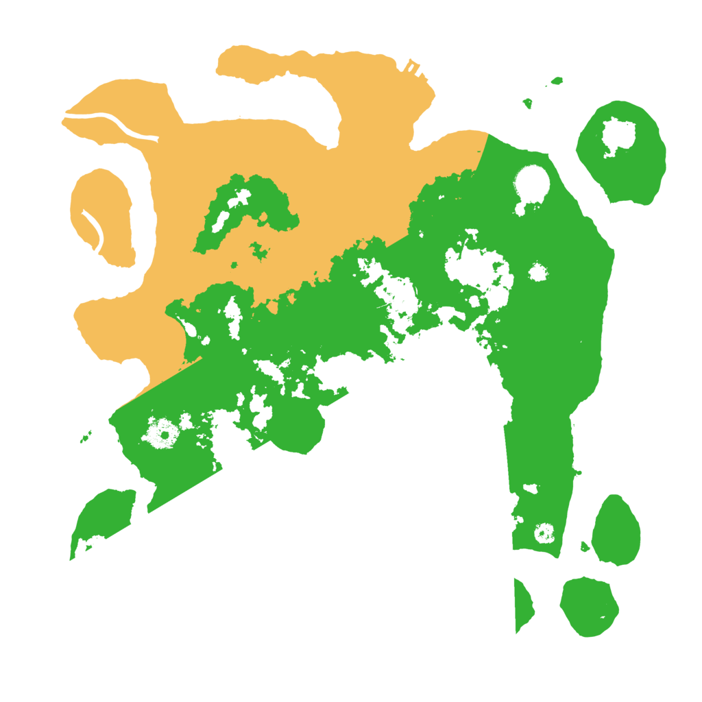 Biome Rust Map: Procedural Map, Size: 3500, Seed: 787154754