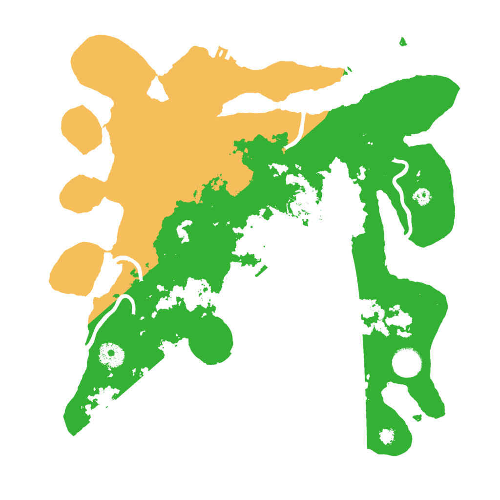 Biome Rust Map: Procedural Map, Size: 3000, Seed: 1118647685