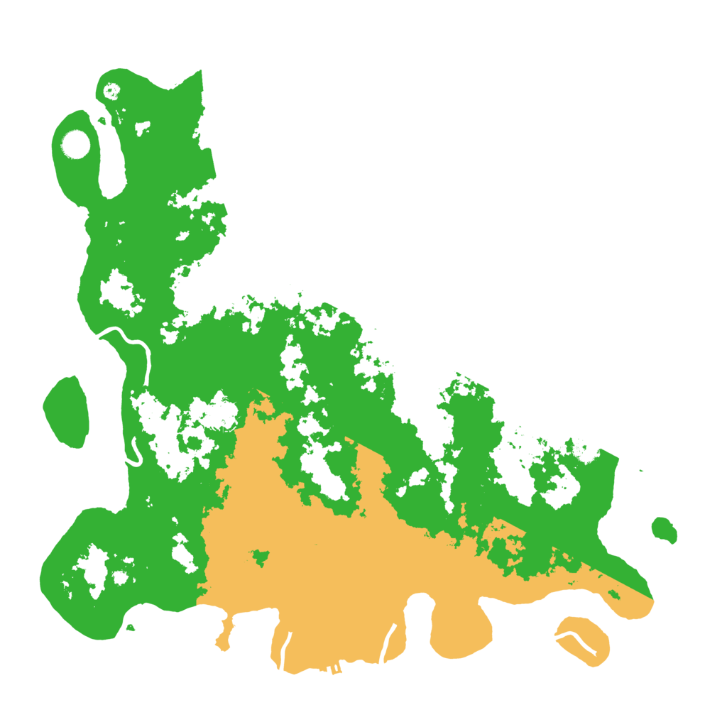 Biome Rust Map: Procedural Map, Size: 4500, Seed: 13087652