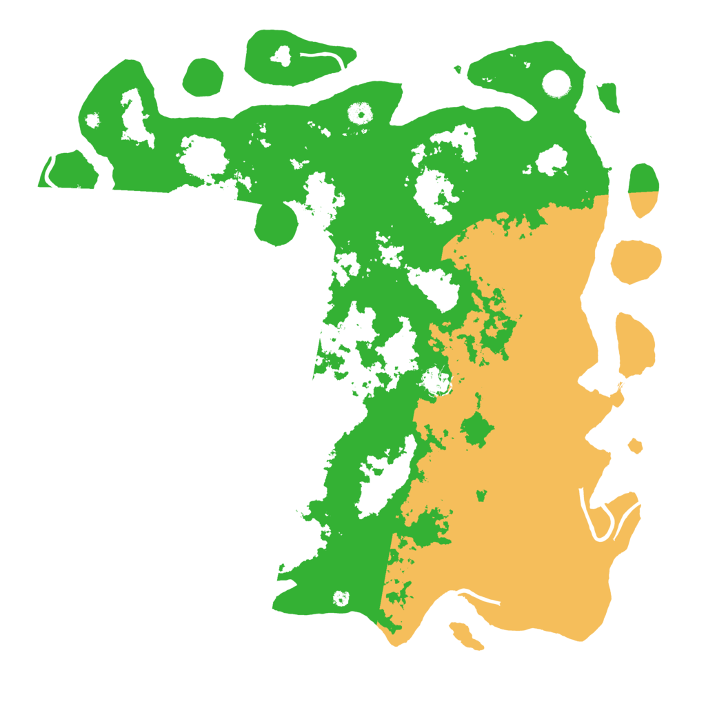 Biome Rust Map: Procedural Map, Size: 4501, Seed: 2097
