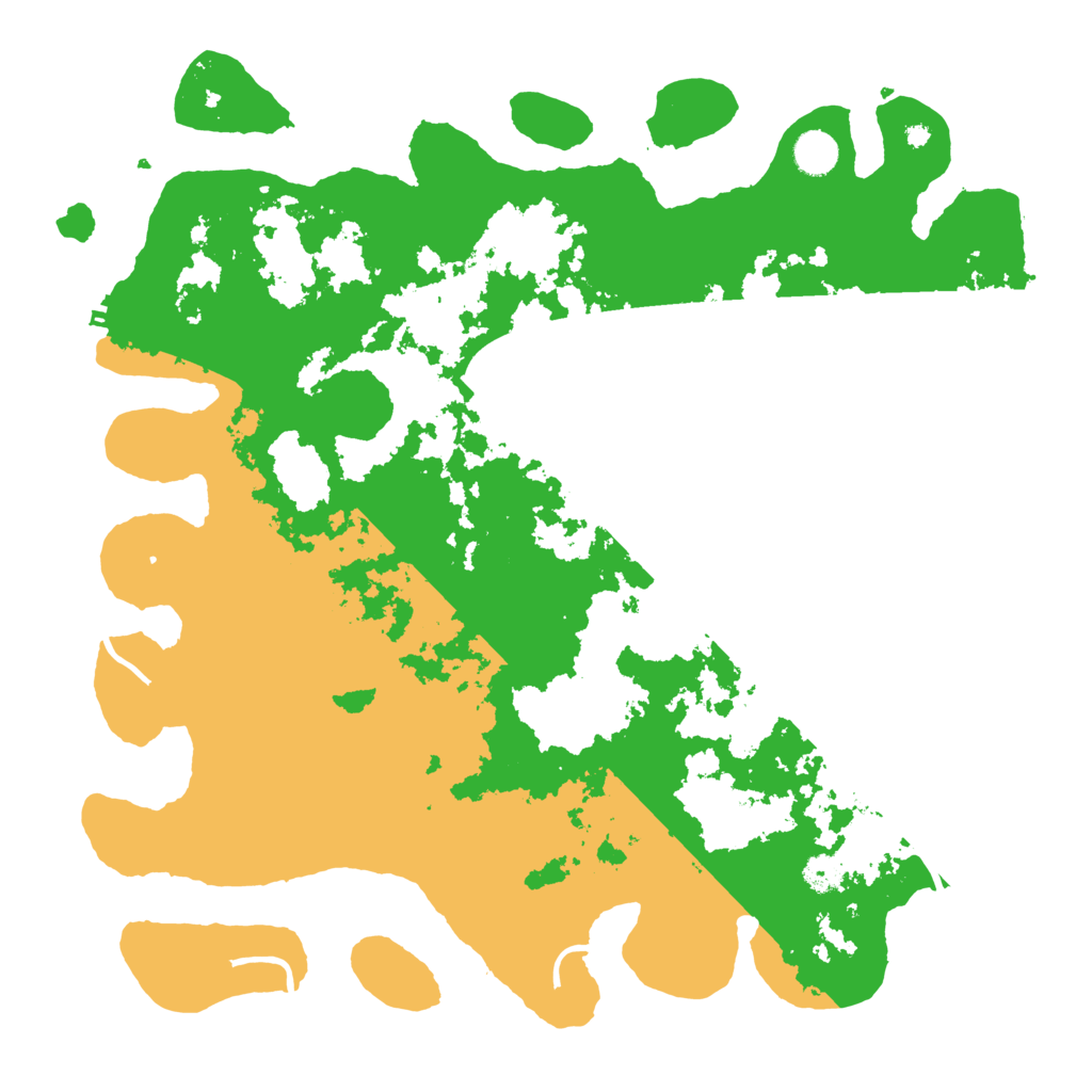Biome Rust Map: Procedural Map, Size: 4300, Seed: 73915864