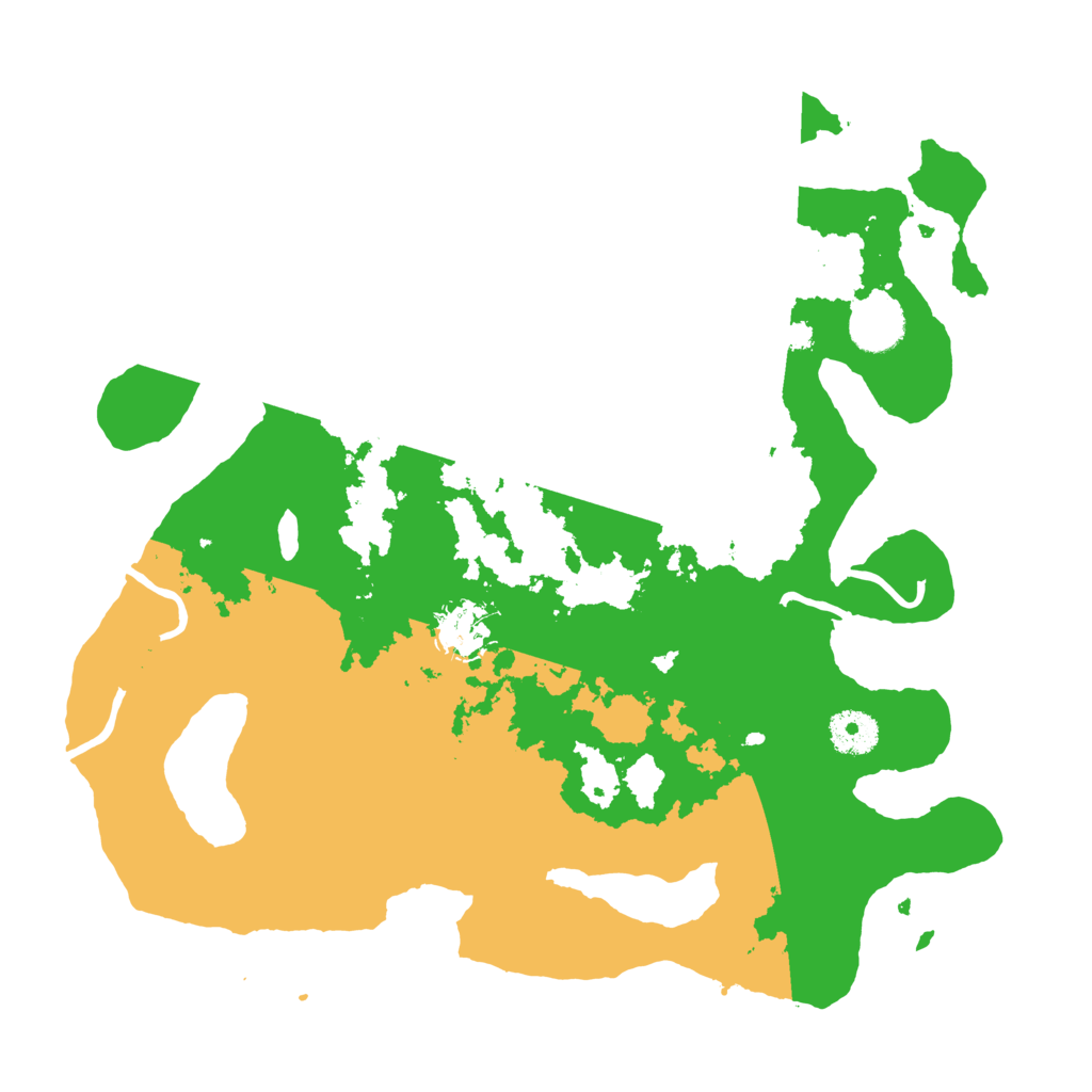 Biome Rust Map: Procedural Map, Size: 3500, Seed: 348620731