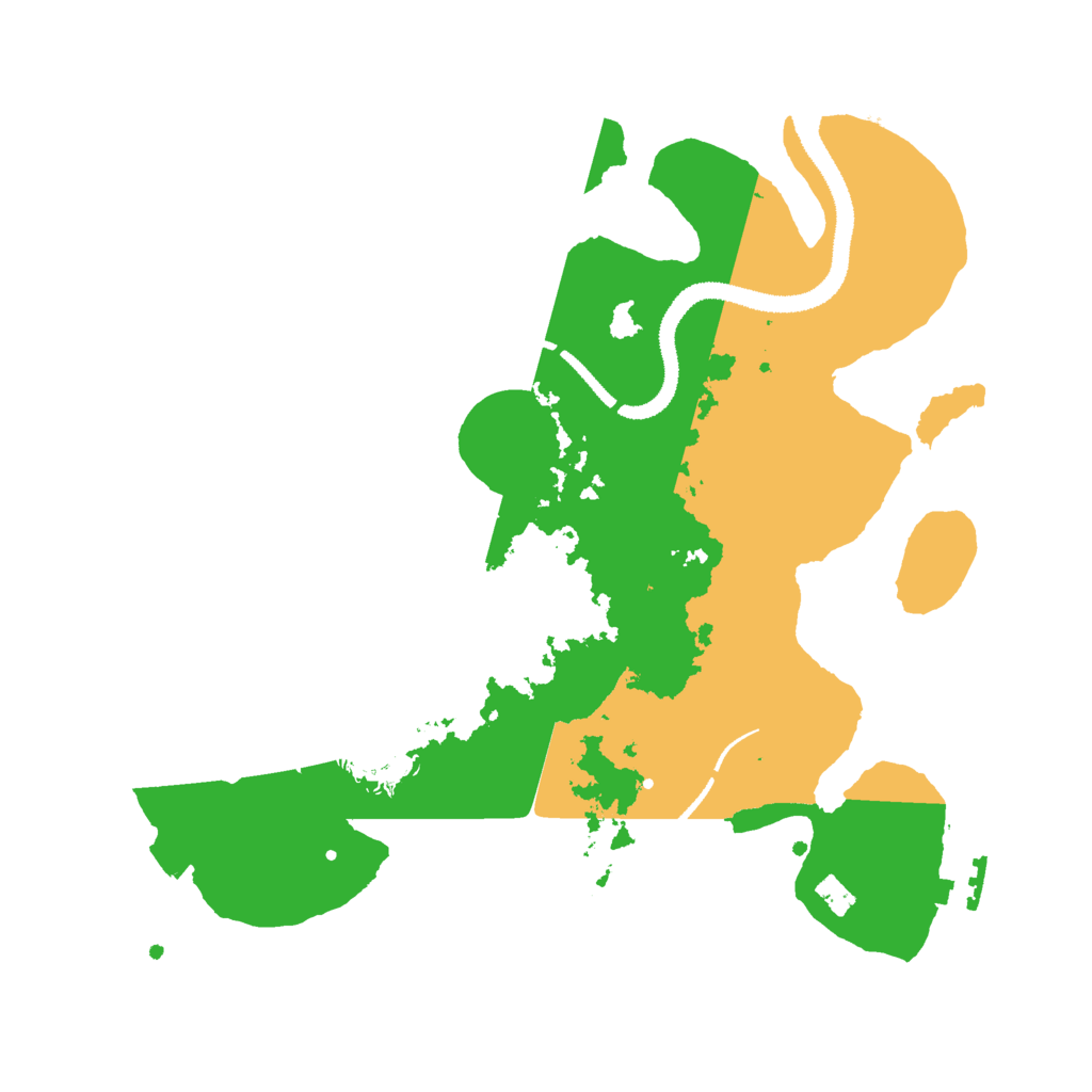 Biome Rust Map: Procedural Map, Size: 3000, Seed: 1079213912