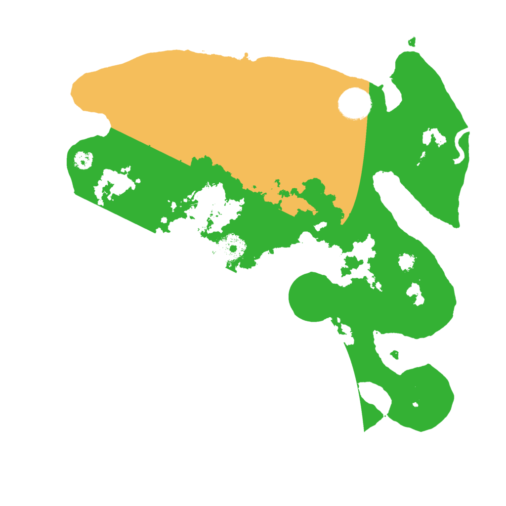 Biome Rust Map: Procedural Map, Size: 2800, Seed: 19889570