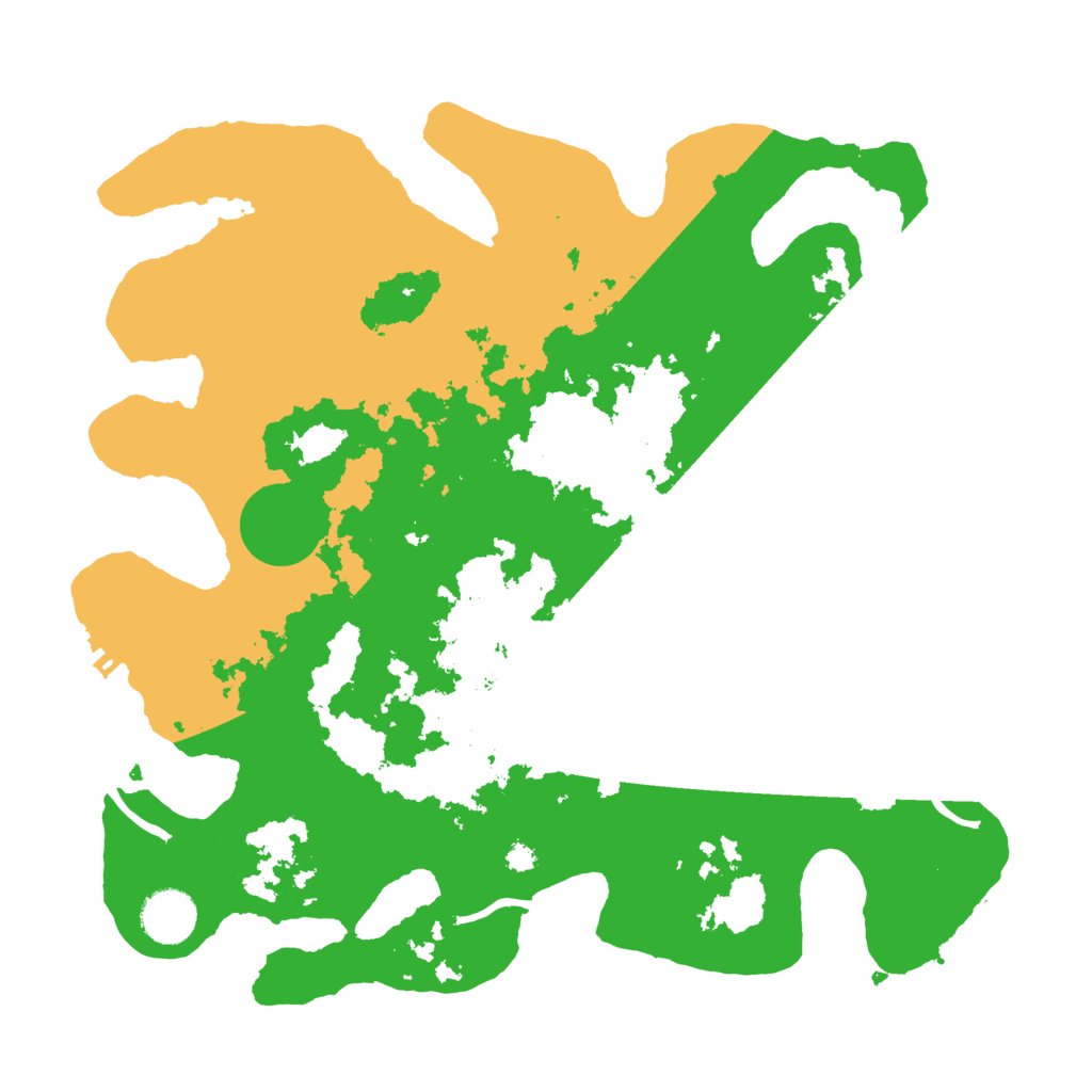 Biome Rust Map: Procedural Map, Size: 3500, Seed: 21949225