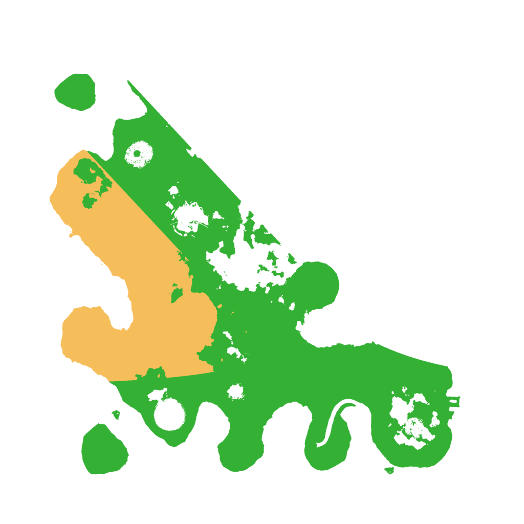 Biome Rust Map: Procedural Map, Size: 3000, Seed: 1921103479