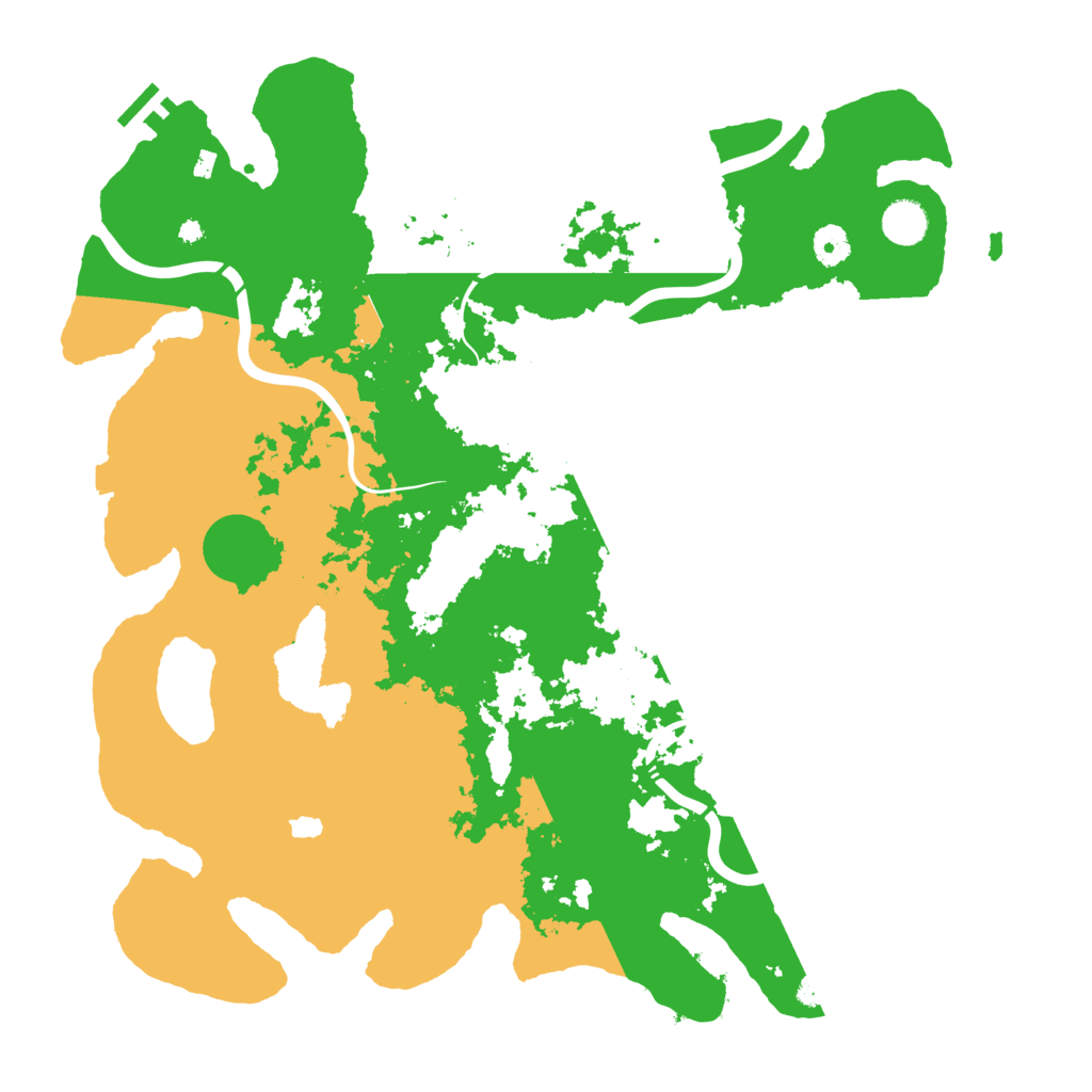 Biome Rust Map: Procedural Map, Size: 4250, Seed: 1839878354
