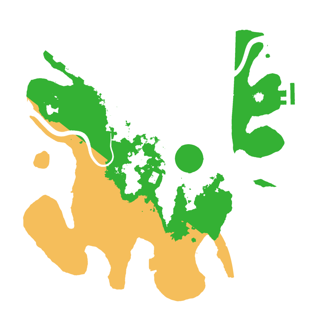 Biome Rust Map: Procedural Map, Size: 3000, Seed: 1299800338