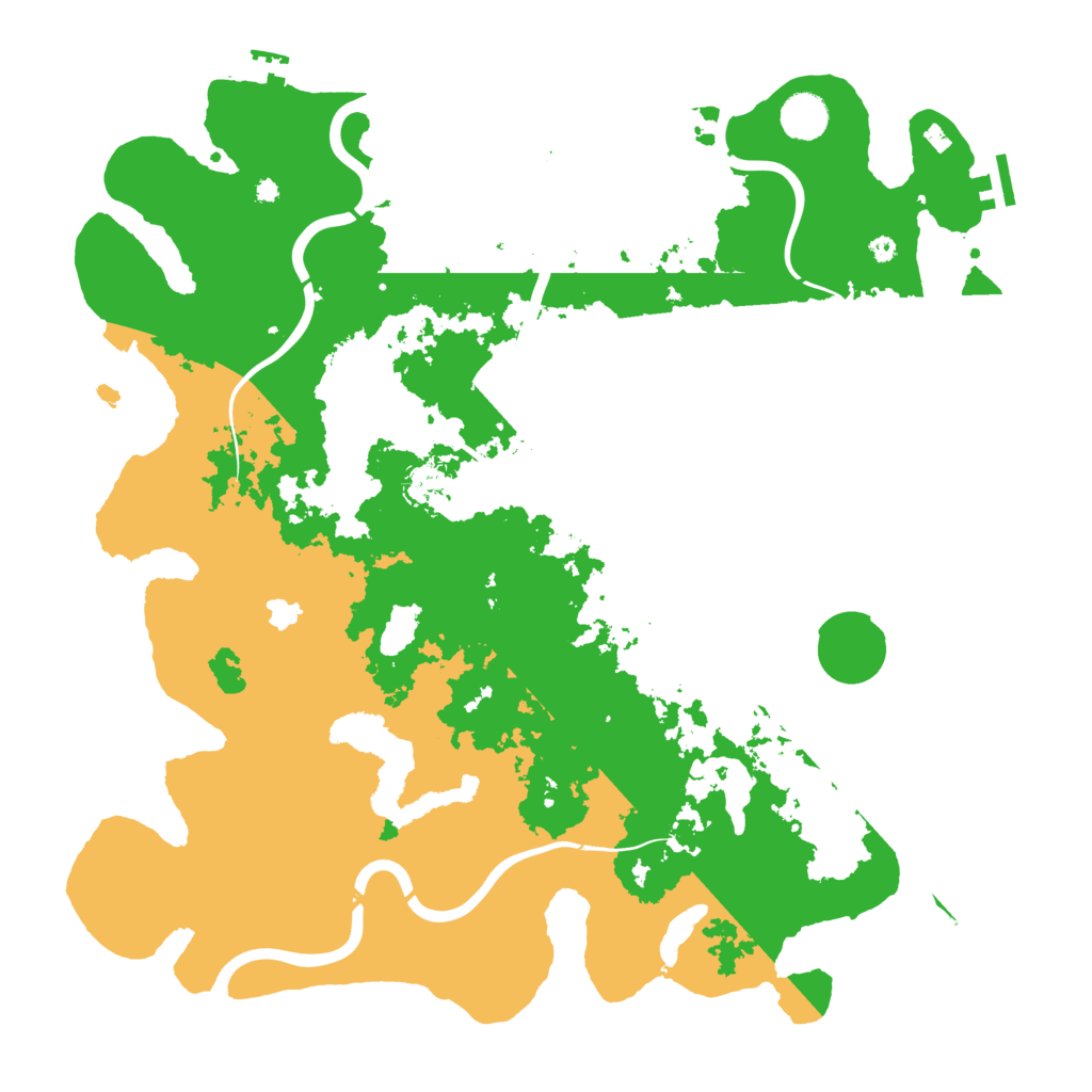 Biome Rust Map: Procedural Map, Size: 4250, Seed: 8573082