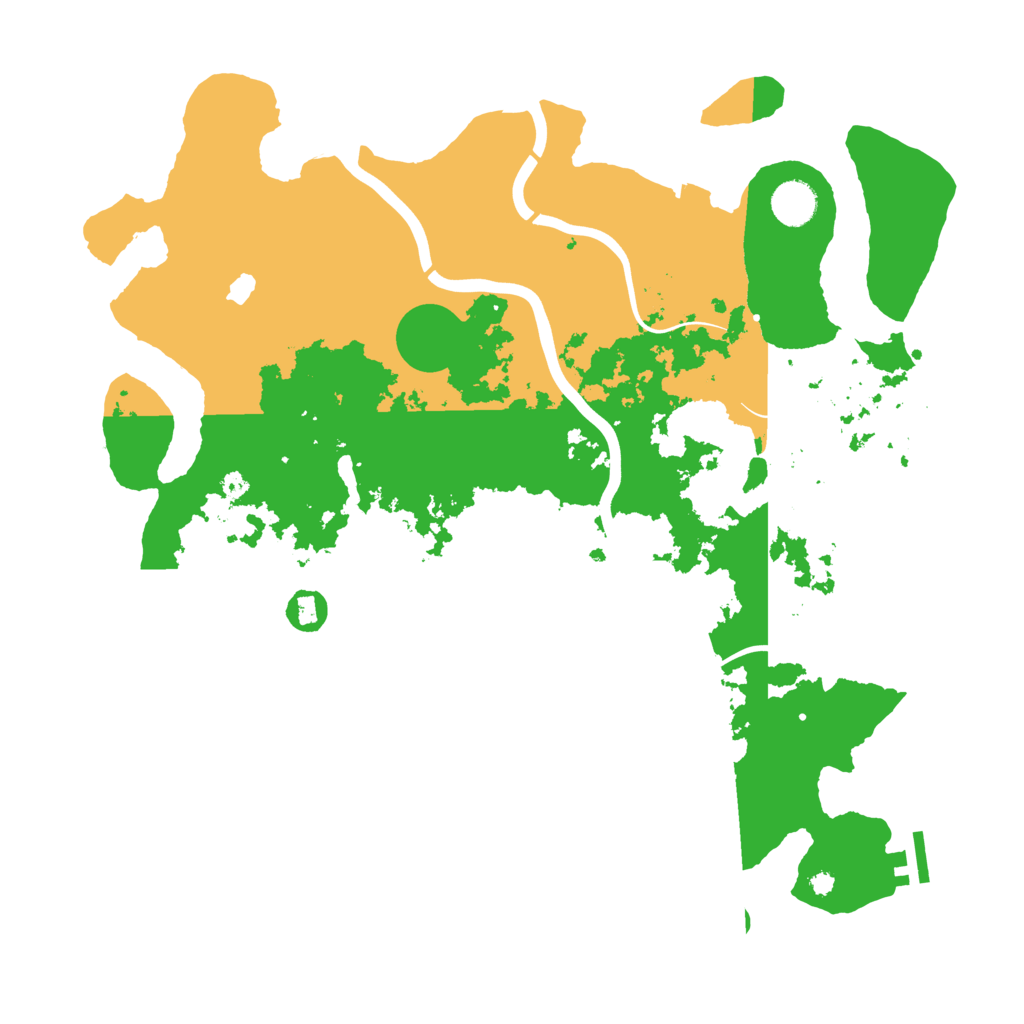 Biome Rust Map: Procedural Map, Size: 4000, Seed: 23629195