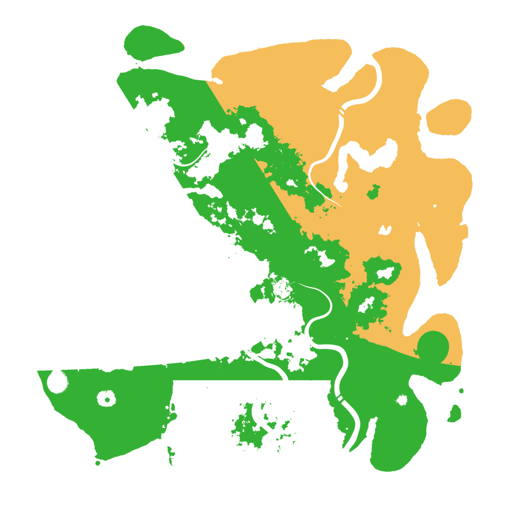 Biome Rust Map: Procedural Map, Size: 4250, Seed: 1746553583