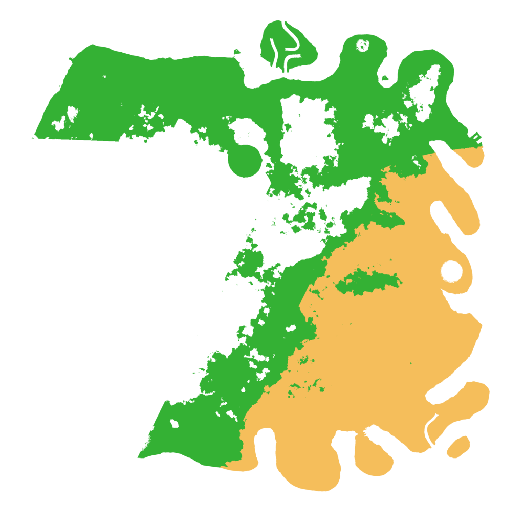Biome Rust Map: Procedural Map, Size: 4250, Seed: 404954744