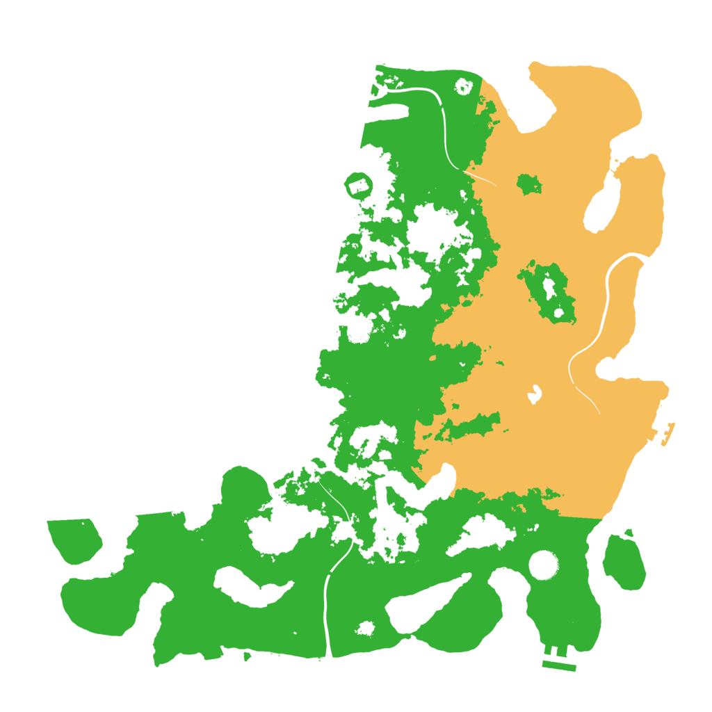 Biome Rust Map: Procedural Map, Size: 4250, Seed: 2111880763