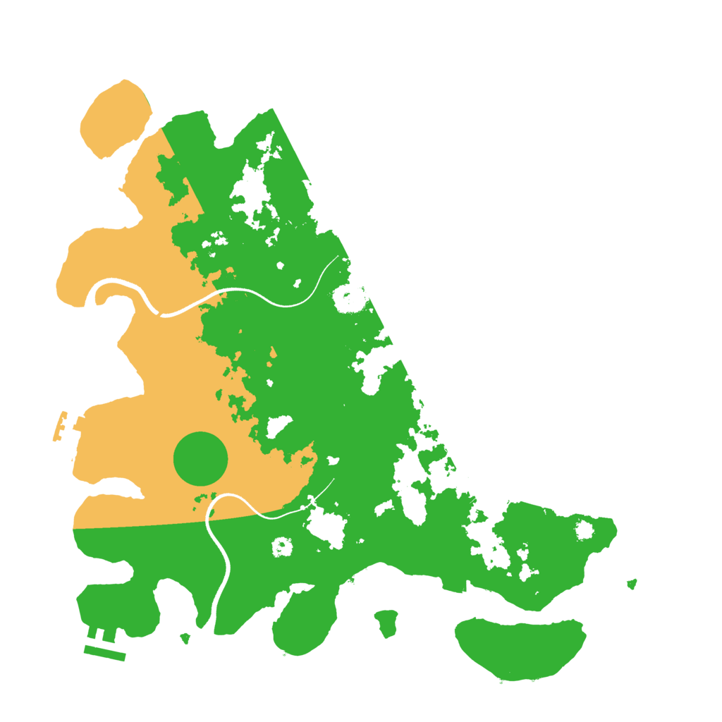 Biome Rust Map: Procedural Map, Size: 3500, Seed: 1114858204
