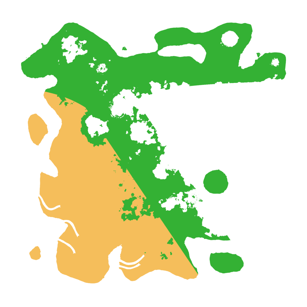 Biome Rust Map: Procedural Map, Size: 3500, Seed: 615862178