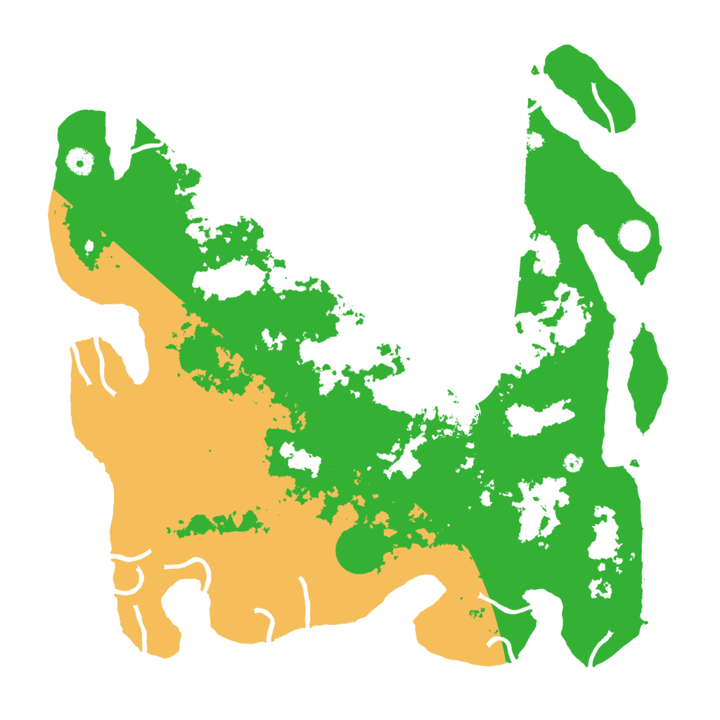 Biome Rust Map: Procedural Map, Size: 4000, Seed: 990208