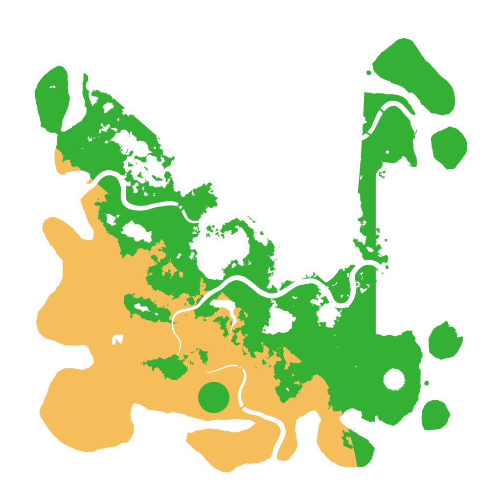 Biome Rust Map: Procedural Map, Size: 4250, Seed: 948157638