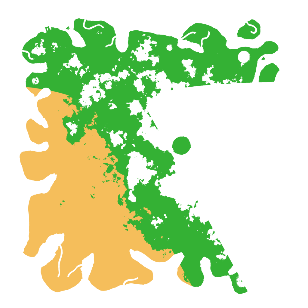Biome Rust Map: Procedural Map, Size: 4555, Seed: 100000