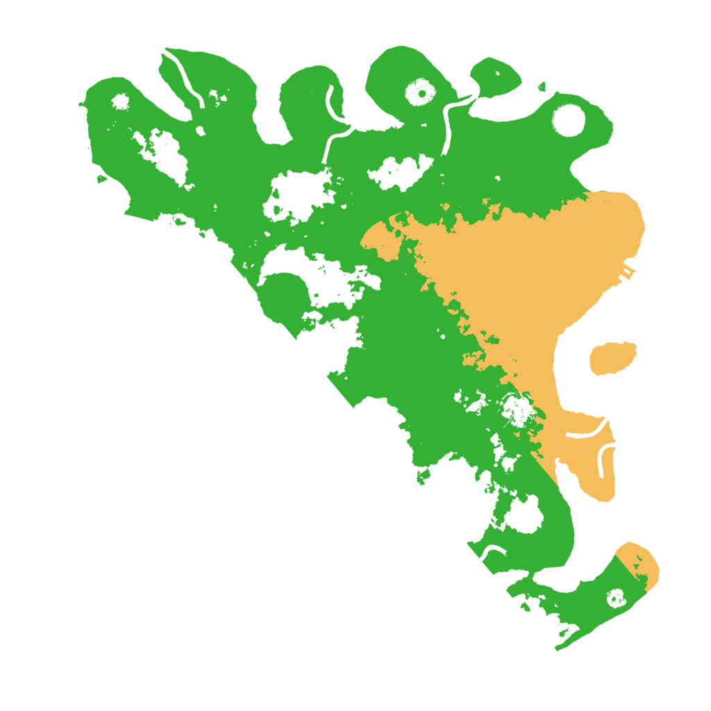 Biome Rust Map: Procedural Map, Size: 3850, Seed: 42818961